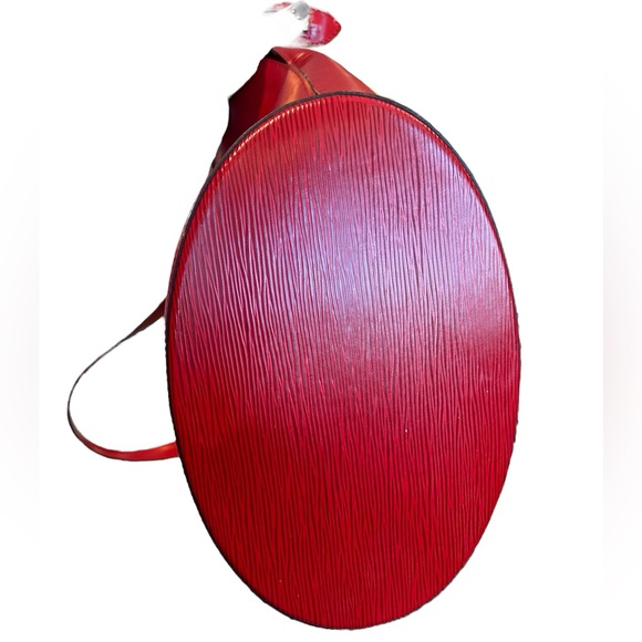 Louis Vuitton St. Jaques Red Epi Leather Bag EUC A20994 - Picture 5 of 11